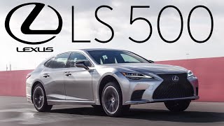 EXTRAVAGANT 2021 Lexus LS 500 Review [upl. by Dnalyr44]