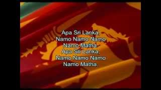 National Anthem of Sri Lanka  English Lyrics [upl. by Sam480]