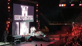 Dolph Ziggler and Drew Mcintyre Entrance live from London 02 arena [upl. by Diena]