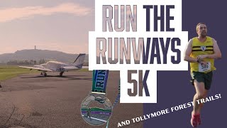 Run the Runways 5k and trail training in Tollymore Forest [upl. by Narra]