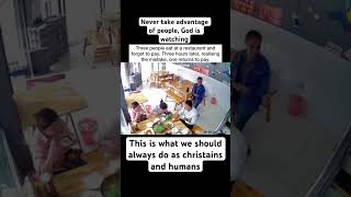 Never take advantage of people God is watching  trending motivation christianfaith viralvideo [upl. by Ahsekam]