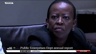 Department of Enterprises tables annual report [upl. by Attiuqehs]