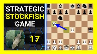 Strategic Stockfish 17 Chess Game Scotch Game Horwitz Attack [upl. by An]