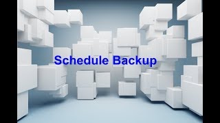 Schedule Backup EaseUS Todo Backup Personal Edition [upl. by Enomar402]