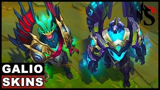 Hextech Galio League of Legends Skin Spotlight [upl. by Nnahgaem832]