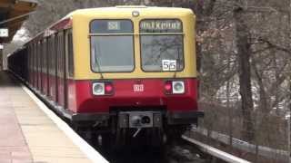 SBahn Berlin  die Linie S3 mit den Zügen Baureihe 485 HD historisch [upl. by Mamoun]