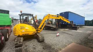 2001 JCB 8062 Tracked Excavator Entered into Auction [upl. by Varian129]