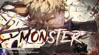 Nightcore  MONSTER  Lyrics [upl. by Atnoled]