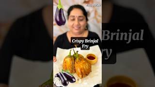 Crispy Brinjal 🍆Fry😍👌🏻🤤 brinjalfry malluvlogz [upl. by Babita]