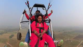 paramotor paragliding flying book now Skythrillin call 80598 61200 highlight 🪂 [upl. by Stanislaus]