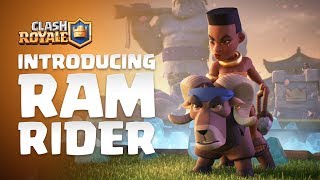 Clash Royale Introducing Ram Rider 🐏🌿💪🏾 NEW LEGENDARY CARD [upl. by Ellennahs]