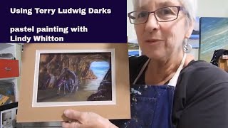 Painting with Terry Ludwig Intense Darks pastels [upl. by Fonsie272]