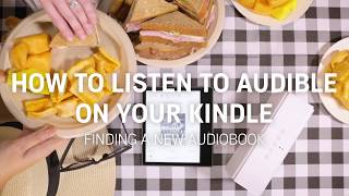 How to Simple Steps to Purchase Audible Audiobooks Using Your Kindle [upl. by Inalaehon]