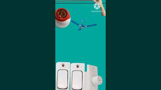 Electrical fittingpankhe ke connection regulator seshortvideo [upl. by Ochs]