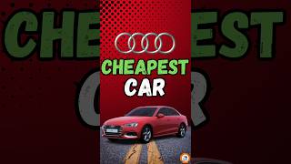 Audis cheapest car 💯 shortsfeed shorts [upl. by Sevein]