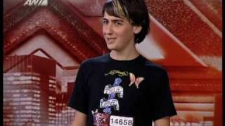 X Factor 3 Greece  Auditions 6  Mavrikios Mavrikiou [upl. by Lilas]