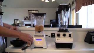 Blender Review VITAMIX vs BLENDTEC Peanut Butter Attempt [upl. by Ojyram]