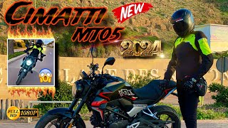 TEST RIDE  NEW CIMATTI MT05🚨2024  مطور بلا بيرمي في المغرب 🇲🇦❤️‍🔥 [upl. by Win]