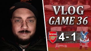 ARSENAL 4 v 1 CRYSTAL PALACE  LIFE AFTER ALEXIS  MATCHDAY VLOG [upl. by Adnah814]