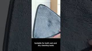 360 Degree Rotation Retractable Triangle Mop cleaning cleantok mop howto shorts viralvideo [upl. by Llorrad456]