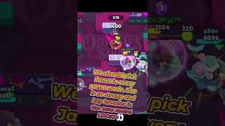 Janet is OP ⭐ Check this out 👀 Please 💗LIKE amp SUBSCRIBE💗 brawlstar brawlstarsmemes brawlstars [upl. by Gausman]