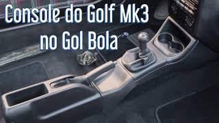 Coloquei o Console do Golf MK3 no Gol Bola G2 [upl. by Muryh470]