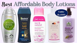 12 Best Affordable Body Lotions In Sri Lanka With Price 2022  UNDER RS 1000  Glamler [upl. by Nai]