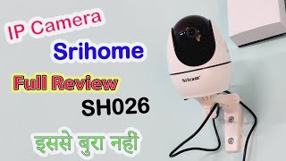 Srihome Wireless WiFi IP Camera SH026 🎥 Full Review 🙈 [upl. by Kalasky]