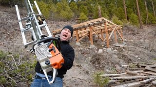 How to Assemble a Granberg Alaskan Chainsaw Mill MKIII [upl. by Foss499]