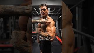 Improve your Shoulder Gains with these 3 exercises amp tips💪shoulders gym bodybuilding [upl. by Ihcelek]