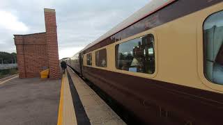 57315 amp 57313 leaving Wakefield kirkgate Lincoln to Carlisle [upl. by Meijer]