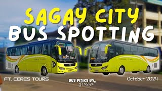 Sagay City Bus Spotting  October 2024  ✨💛📷🚌 [upl. by Narej]