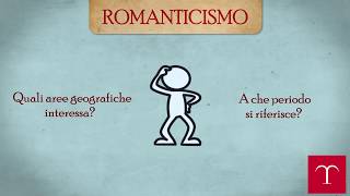 1 Il Romanticismo VIDEO [upl. by Afatsuom]