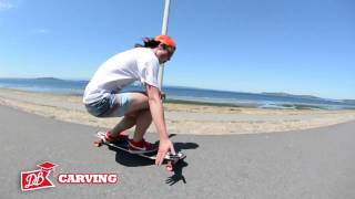 Longboarding 101  How to Push and Carve on a Longboard [upl. by Annawot]