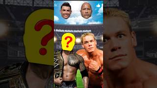 Ronaldo and the rock therock johncena football wwe ronaldo cristianoronald cristianoronaldojr [upl. by Cowey]