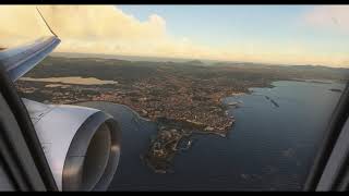 Circle To Land Runway 16 FlyTampa Corfu LGKR  PMDG 737700  MSFS2020  FlightSim Greece [upl. by Denis678]