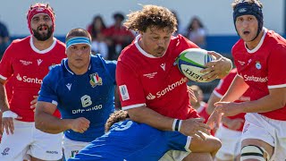 Portugal vs Italy HIGHLIGHTS  Test Match Rugby 2022 [upl. by Ramiah999]