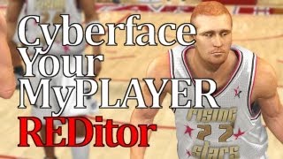 RED MC Tutorial  Add Cyberface to MyCAREER Player [upl. by Cardon]