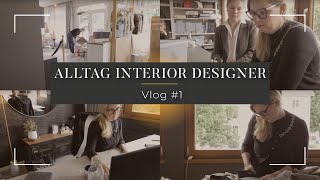 Wirf einen Blick in das Designstudio von HOMEMATE  Vlog Interior Designer [upl. by Alah]