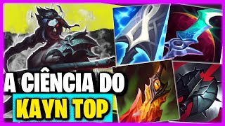 TESTANDO A CIÊNCIA DO KAYN TOP  League of Legends  KAYN VS GAREN [upl. by Vassily]