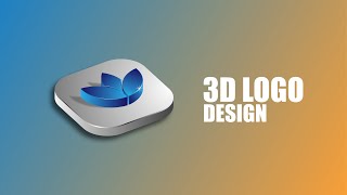 3D New Logo Design Adobe Illustrator Tutorial [upl. by Deirdra]