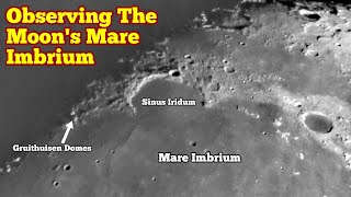 Observing Moons Mare Imbrium [upl. by Letsirc]