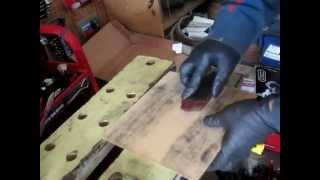 Brake repair  How to resurface Brake Pads for cars [upl. by Missak]