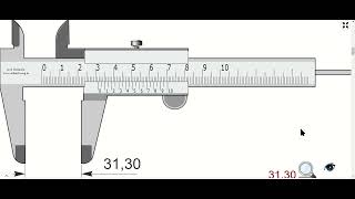 Video de mediciones con vernier Isaac Cupido [upl. by Oidivo]