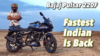 2023 Bajaj Pulsar 220F Review  Legend is Backkk 🔥 [upl. by Ttnerb]