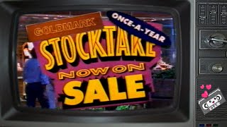 Goldmark Stocktake Sale Commercial 1991 [upl. by Ethel74]