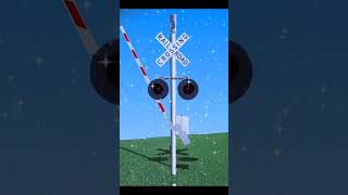 railroad crossing monkey robottrains railway animation train railroadcrossoing railroad [upl. by Ain]