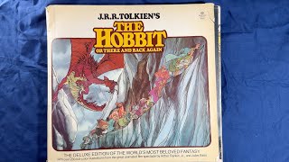 The Hobbit by JRR Tolkien RankinBass Illustrated Book Edition 1978 [upl. by Genesa]