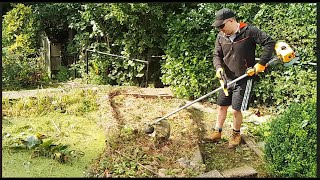 Pond Restoration Video Part 3 wales [upl. by Irrep]