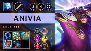 Anivia Mid vs Yone  NA Challenger Patch 1423 [upl. by Ariday]